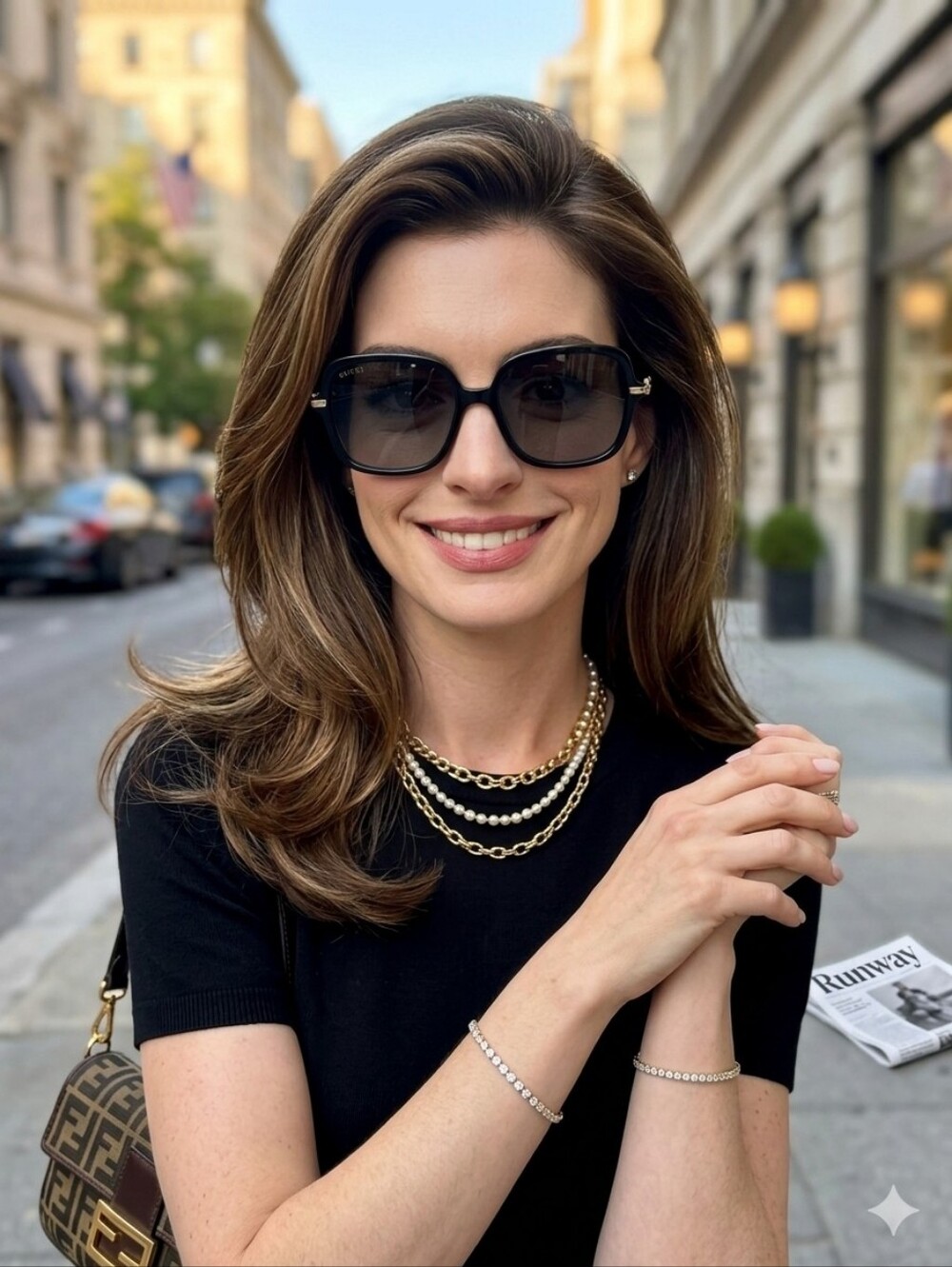 Gucci Oversized Square Sunglasses